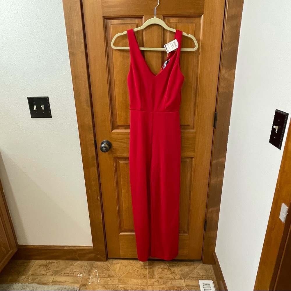 NWT Red Jumpsuit